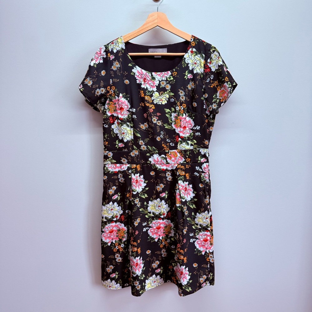Black Japanese blossom Dress